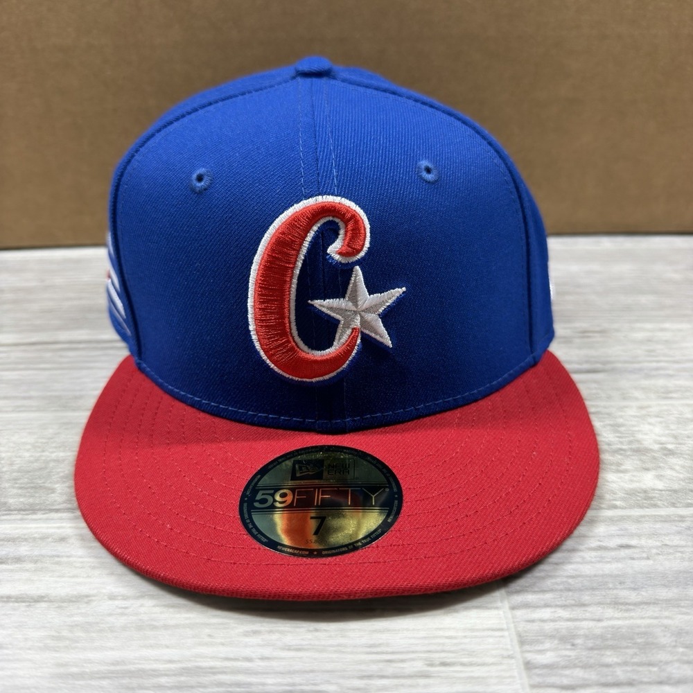 New‎ Era 59Fifty Cuba 2026 World Baseball Classic WBC Fitted Hat Size 7 Blue/Red